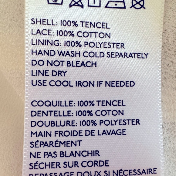 Niñas by Stone Cold Fox Adorable cream mini dress Size L - Picture 7 of 8